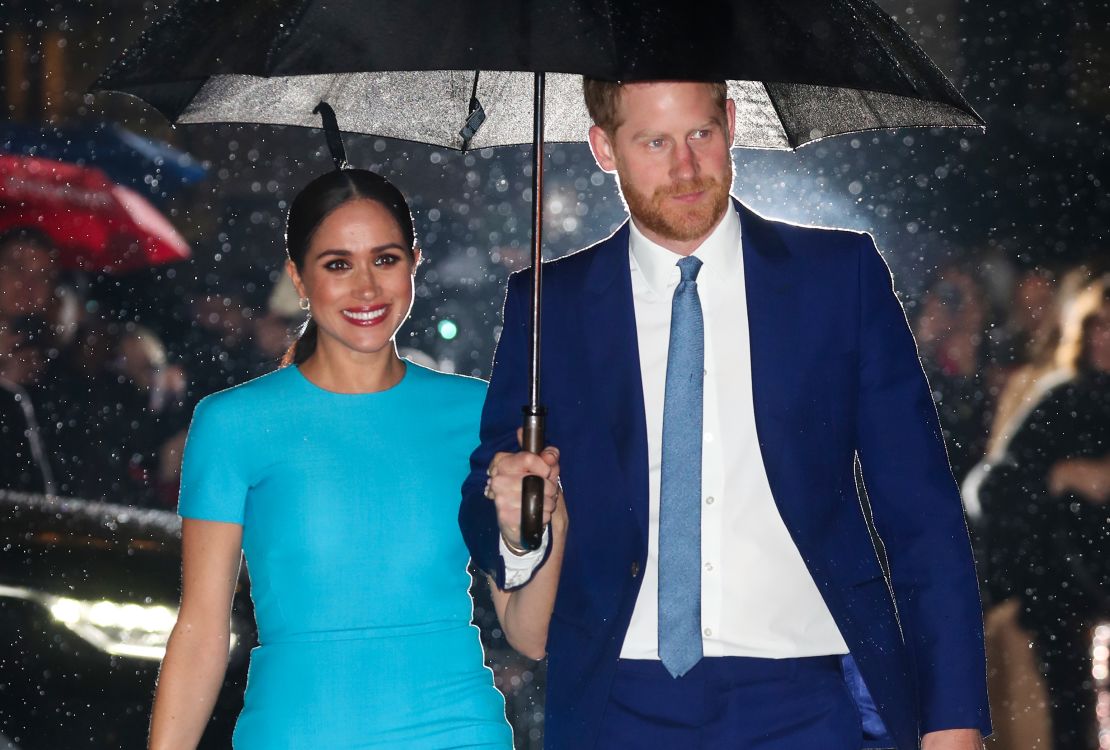 The Duke and Duchess of Sussex attend The Endeavour Fund Awards on March 5, 2020 in London, England. 