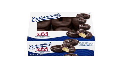 Entenmann's Mini Rich Frosted Donuts