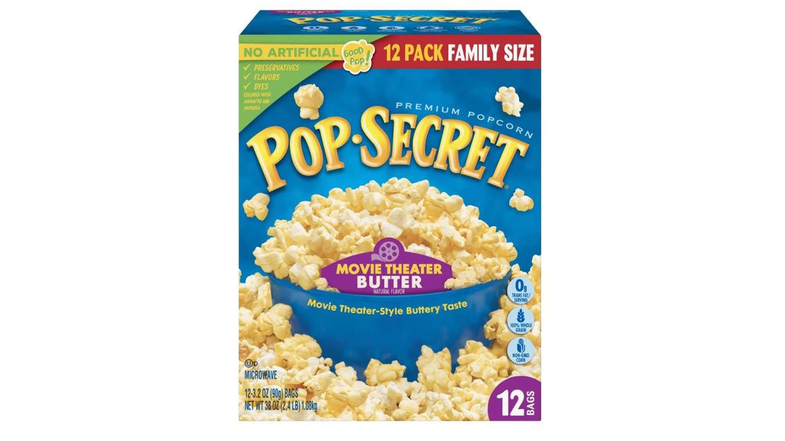 Pop Secret Movie Theater Butter Popcorn