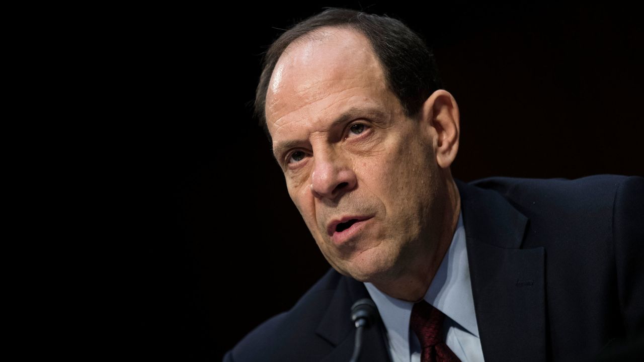 WASHINGTON, DC - DECEMBER 6: Glenn Fine, acting Inspector General at the U.S. Department of Defense, testifies during a Senate Judiciary Committee hearing concerning firearm accessory regulation and enforcing federal and state reporting to the National Instant Criminal Background Check System (NICS) on Capitol Hill, December 6, 2017 in Washington, DC. (Photo by Drew Angerer/Getty Images)