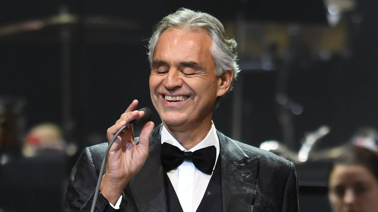 Andrea Bocelli, seen here performing in 2019, will live-stream a special Easter performance from the Duomo Cathedral in Italy on Sunday. 