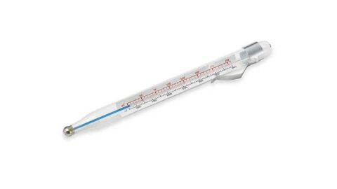 Polder Glass Deep Fry/Candy Cooking Thermometer