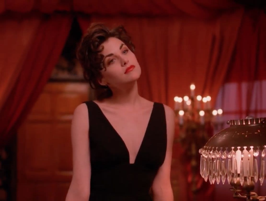 Audrey Horne (Sherilyn Fenn) en el burdel One-Eyed Jacks.