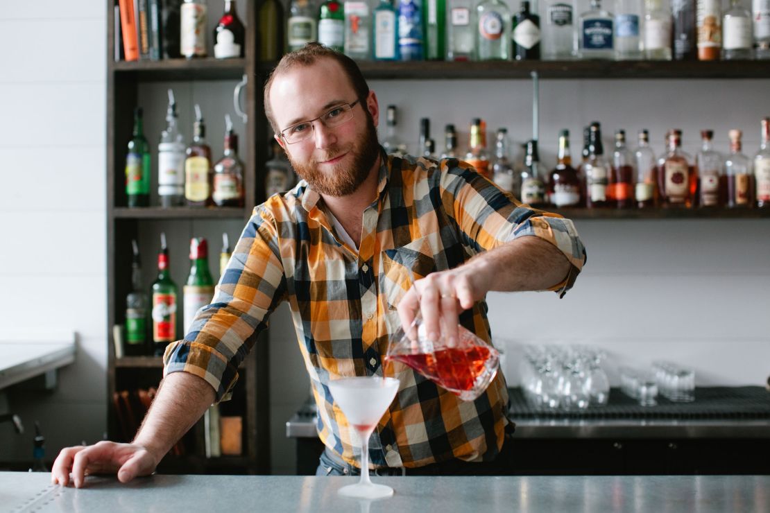 Andrew Volk had to close his cocktail bar in Portland, Maine, in mid-March and furlough his employees.