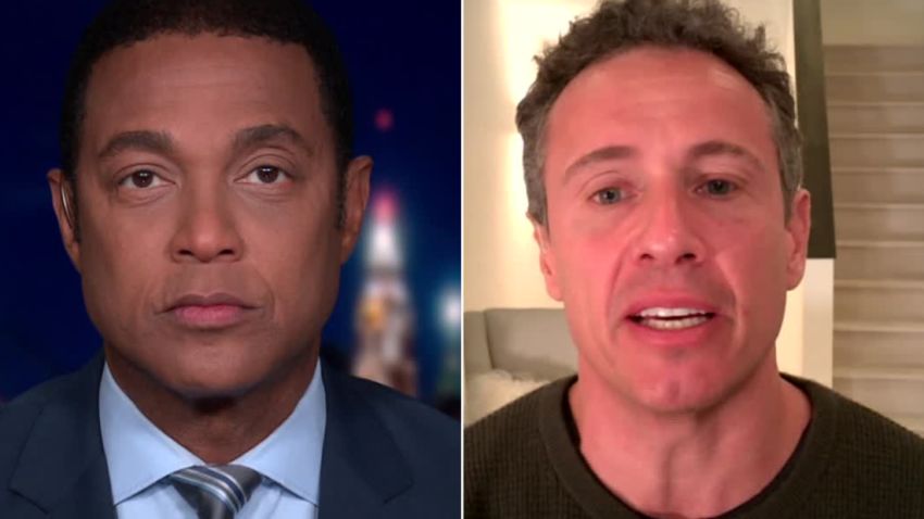 Chris Cuomo gives Don Lemon update on coronavirus battle | CNN Business