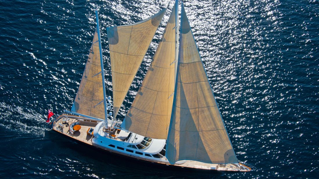 <strong>For sale:</strong> Built by Italian shipyard Perini Navi, Italian former prime minister Silvio Berlusconi, superyacht's "Morning Glory"  has been put on the market.