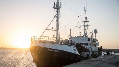 The decree comes as the German-flagged vessel Alan Kurdi is currently in international waters of the coast of Libya with 150 shipwreck survivors