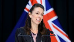 Prime Minister Jacinda Ardern speaks to media during a press conference at Parliament on April 9, 2020 in Wellington, New Zealand.