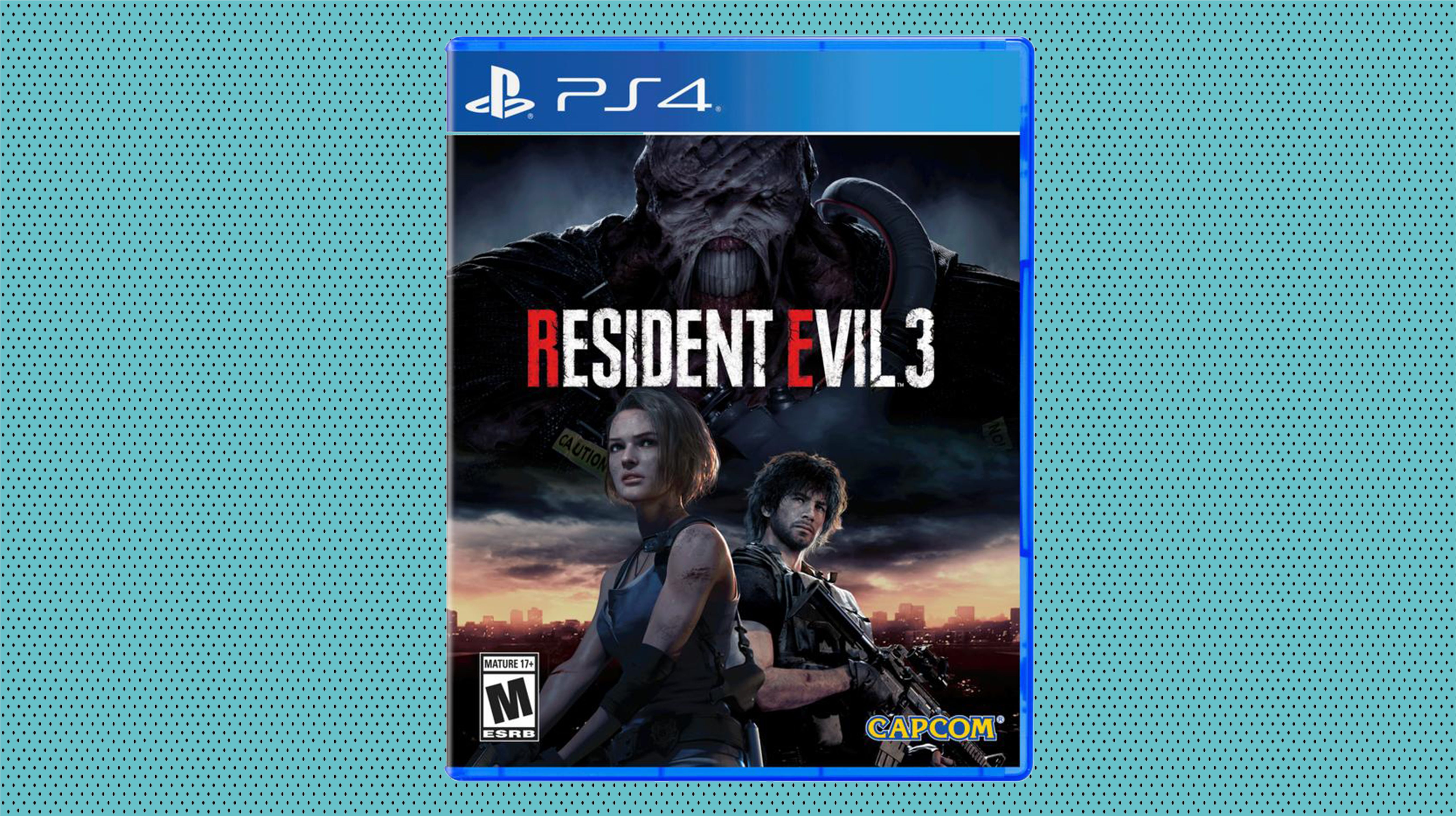 Resident Evil 3 Remake (PlayStation 5) Cover Art Only, No Game Included