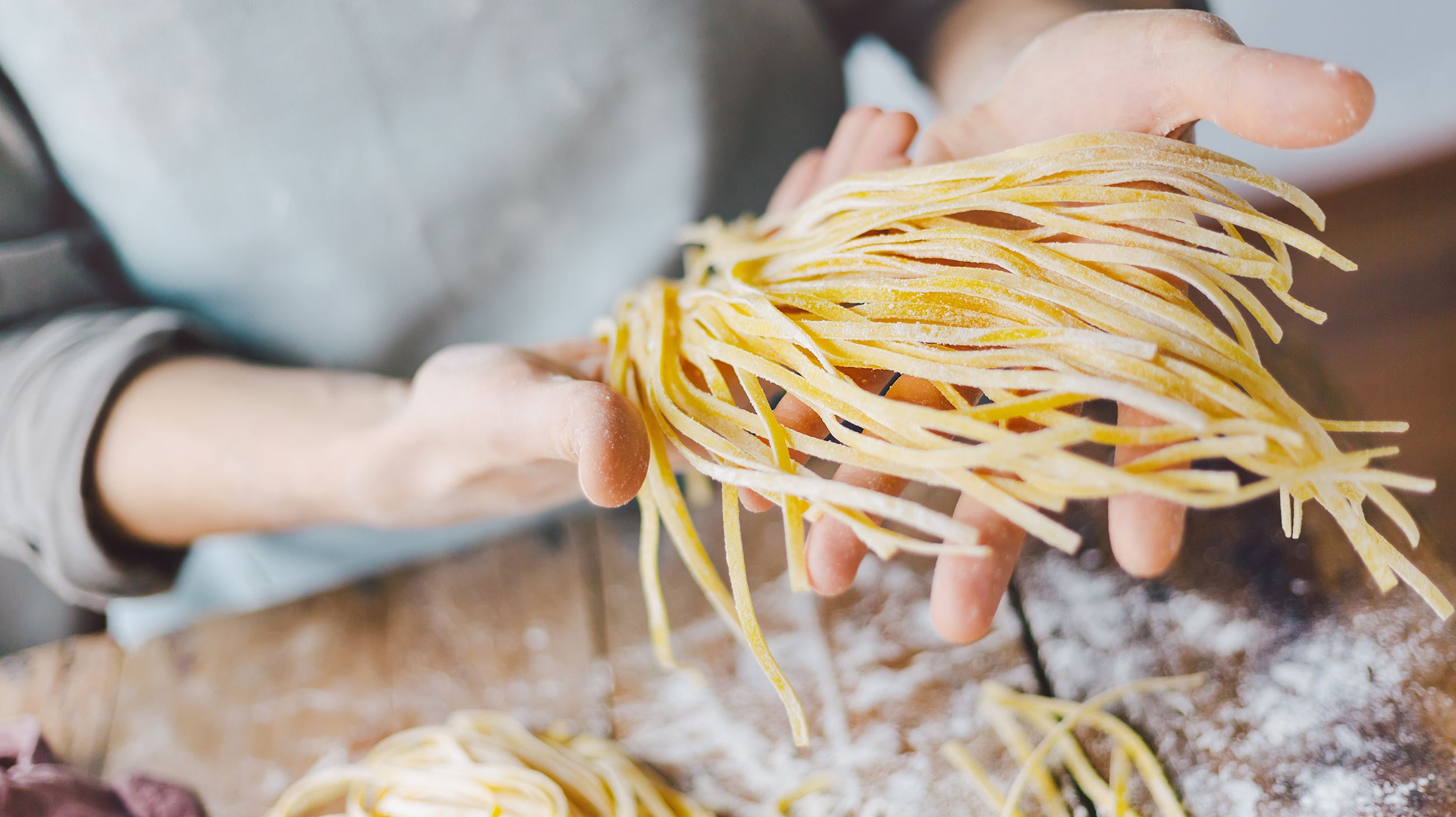 Make pasta with the Tom Press fresh pasta kit - Tom Press