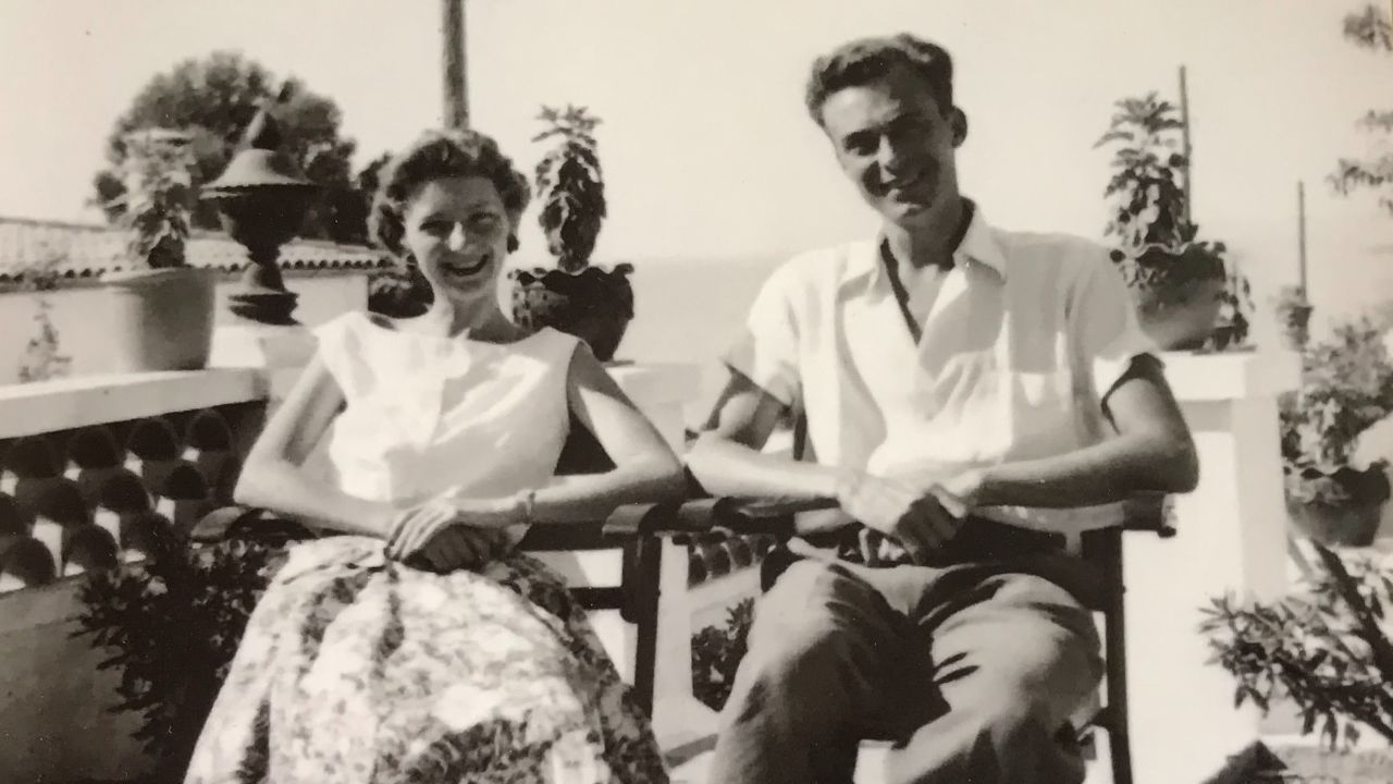 Mavis and Peter Johnston visited Spain in 1956.