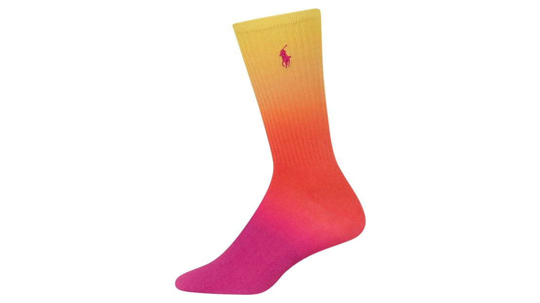 Ralph Lauren Dip-Dyed Crew Socks
