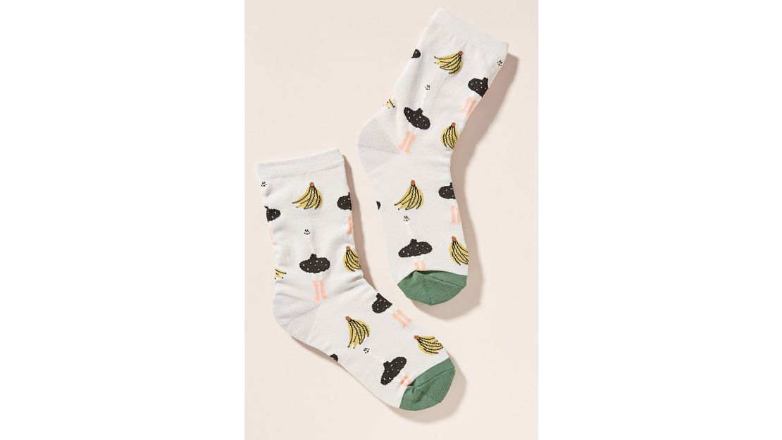 Hansel From Basel Ollie Banana Crew Socks
