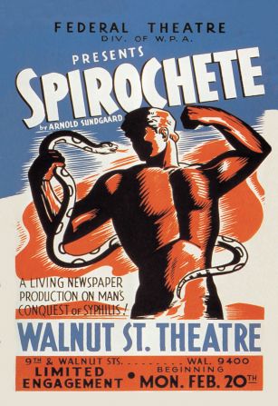 "Spirochete" presented by the Federal Theater Division of WPA  