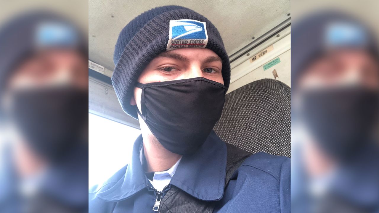 West says the US Postal Service is following a stringent safety protocol, providing masks, gloves and sanitizer for its letter carriers.