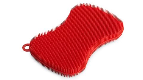 Kuhn Rikon Stay Clean Red Dish Scrubber