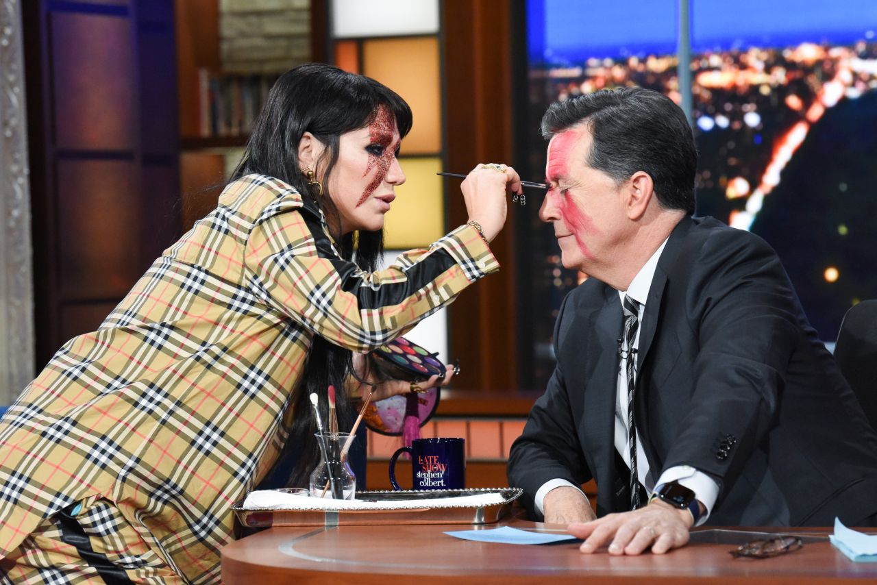 Kesha on The Late Show with Stephen Colbert