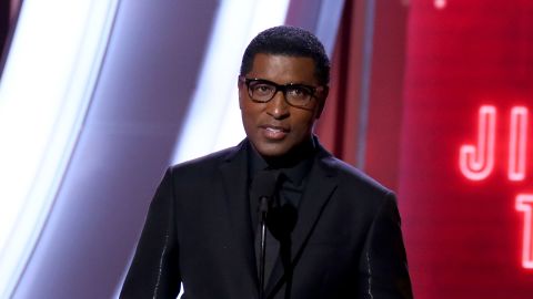 Babyface presents the "Legend Award" during the 2019 Soul Train Awards at the Orleans Arena on November 17, 2019, in Las Vegas, Nevada. 