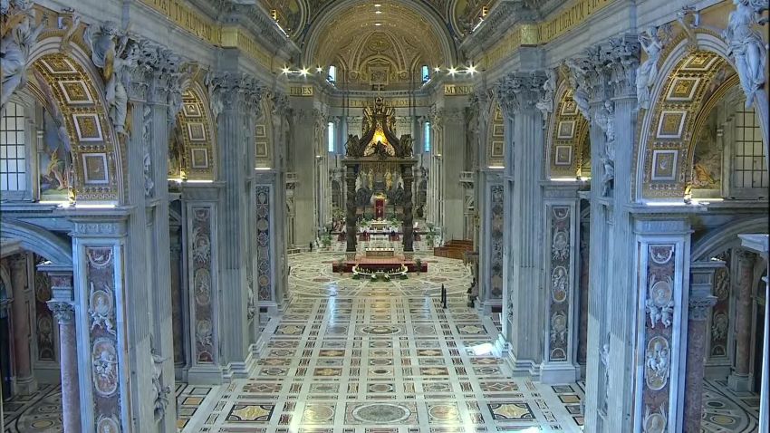 easter mass vatican st peters basilica