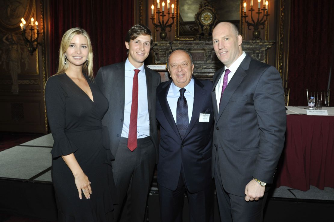 Ivanka Trump, Jared Kushner, Stanley Chera and Rob Stuckey attend The New York Observer Hosts Masters of Real Estate at The Metropolitan Club on September 21, 2011 in New York City. 