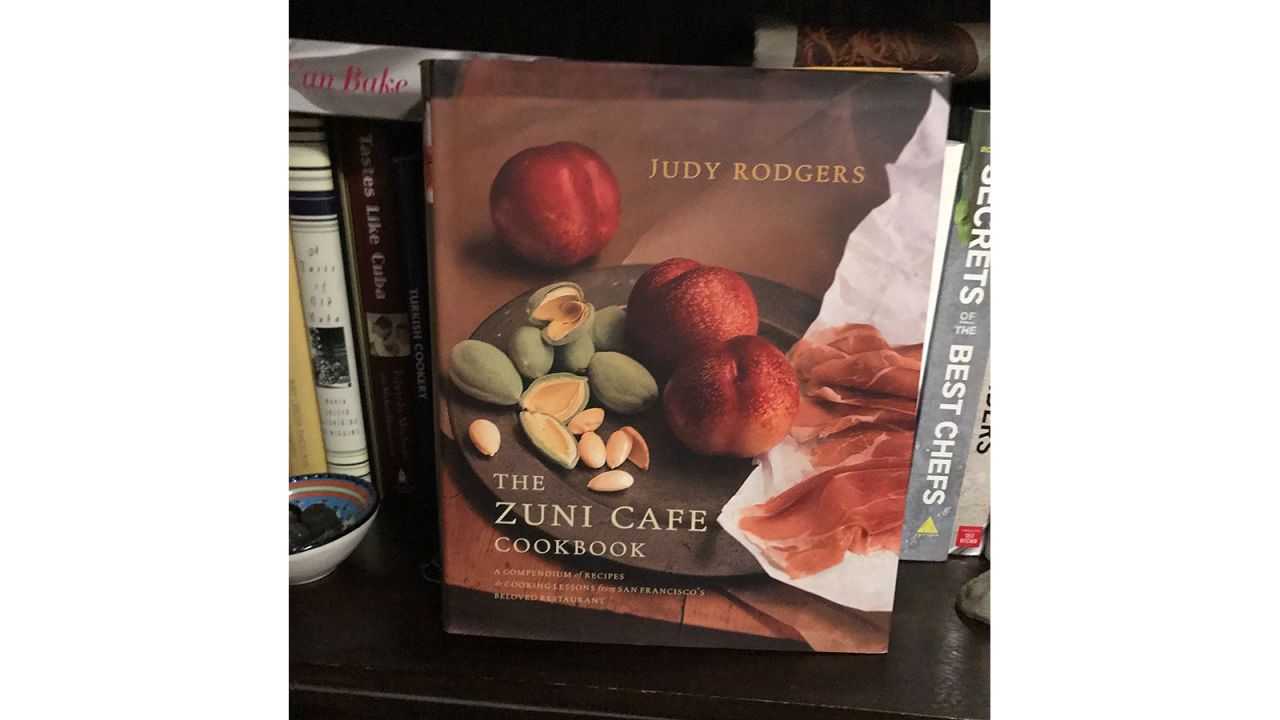 <strong>The Zuni Cafe Cookbook (Judy Rodgers, 2002):</strong> In my time living in San Francisco and many visits before and since, I've eaten a lot of excellent food.  But it wasn't until I tasted another roast chicken in another city that I realized what Rodgers had given me. 