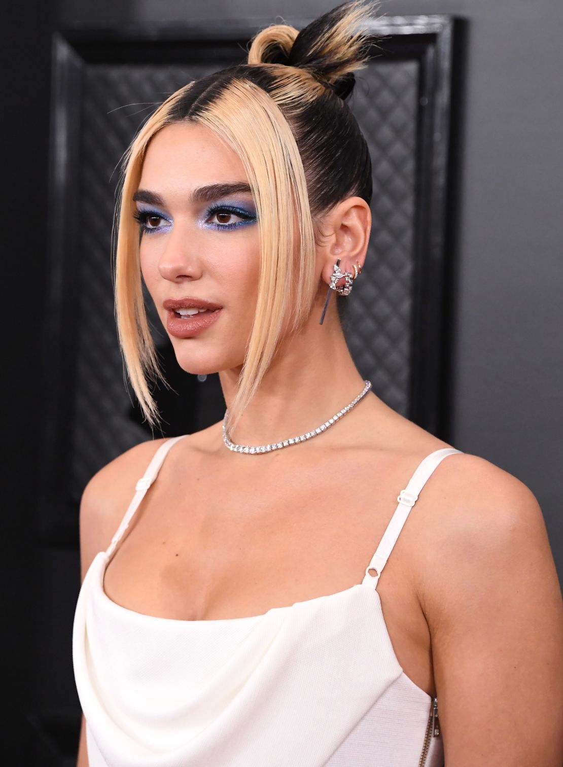 Dua Lipa arrives at the 62nd Annual Grammy Awards at Staples Center on January 26, 2020.
