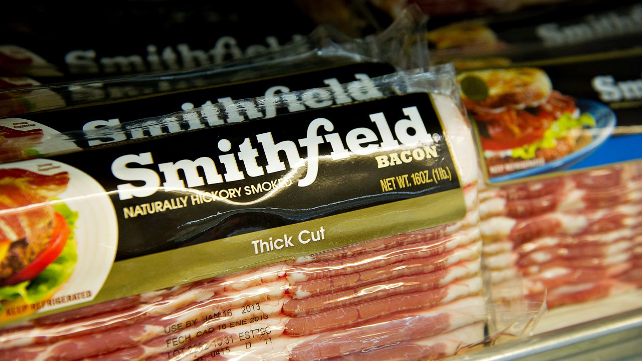 Smithfield and other meat processors have closed processing plants because of the pandemic. 