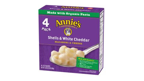 Annie's Shells & White Cheddar Macaroni & Cheese, 4 ct