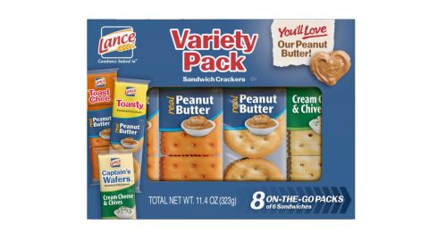Lance Sandwich Crackers, Variety Pack, 8 ct