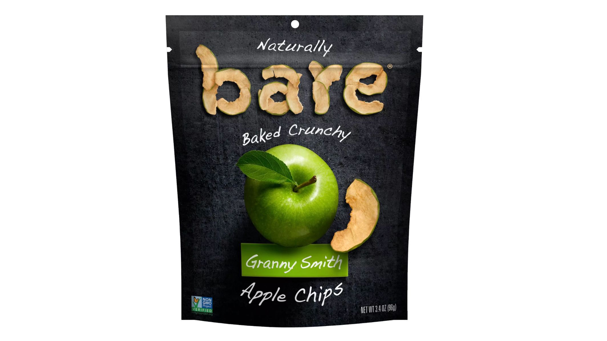 BARE SNACKS Organic Granny Smith Apple Chips, 3 oz Bag
