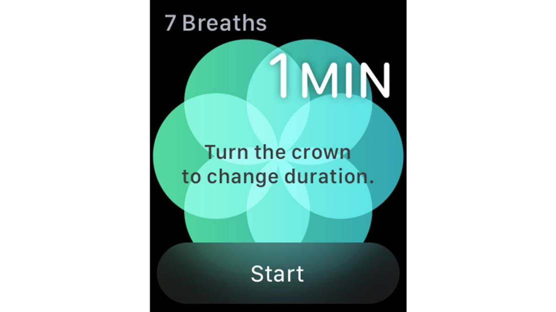 underscored apple watch breathe