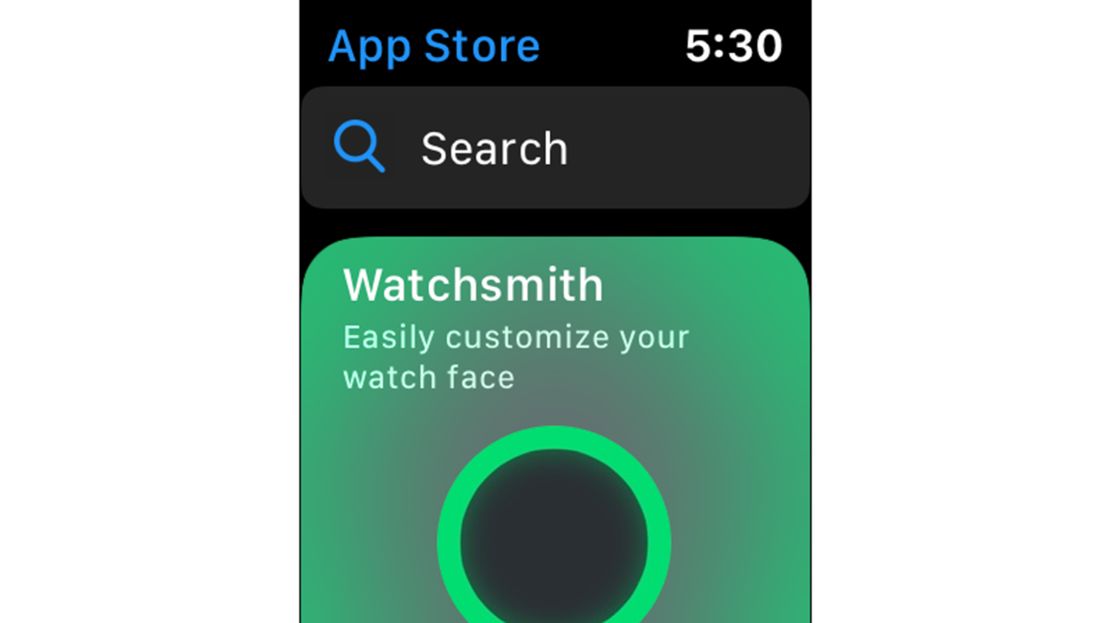 underscored apple watch app store