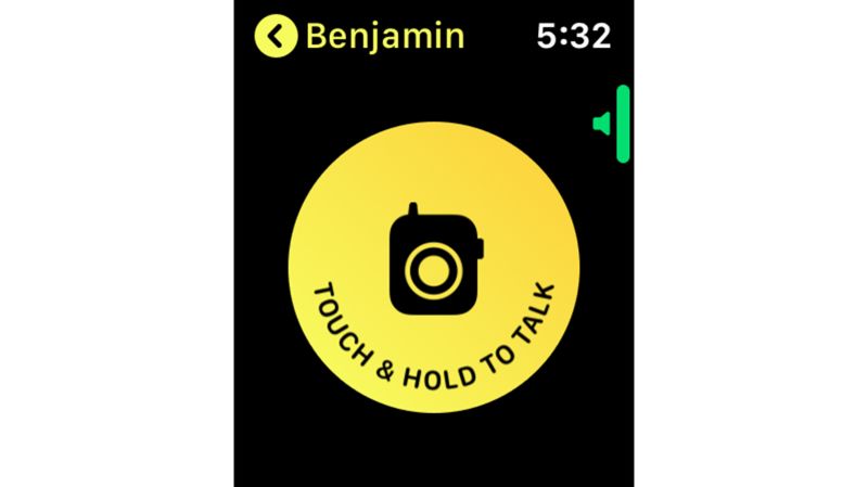 Camera icon on hot sale apple watch