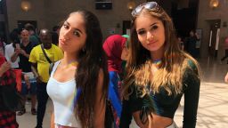 TikTok creators Sabrina and Sophia Kianni