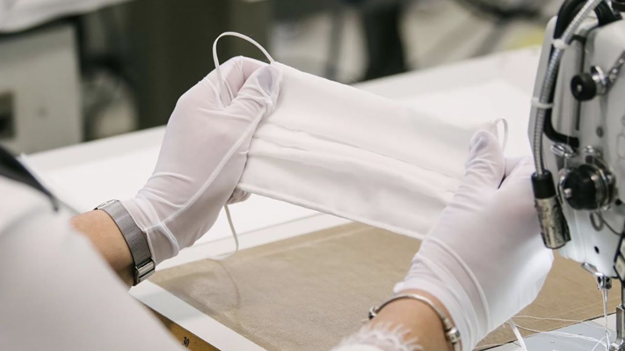 French fashion house Louis Vuitton is making face masks and gowns for healthcare workers.