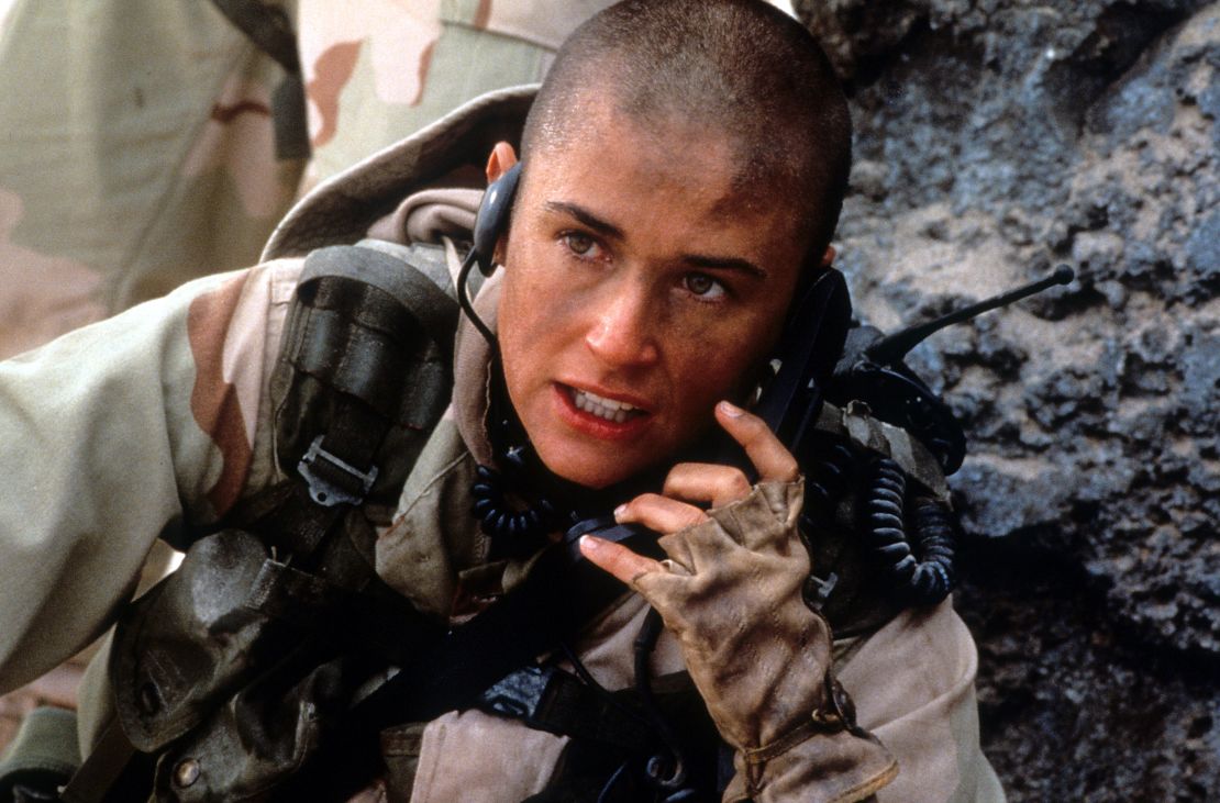 Demi Moore in "G.I. Jane" in 1997.