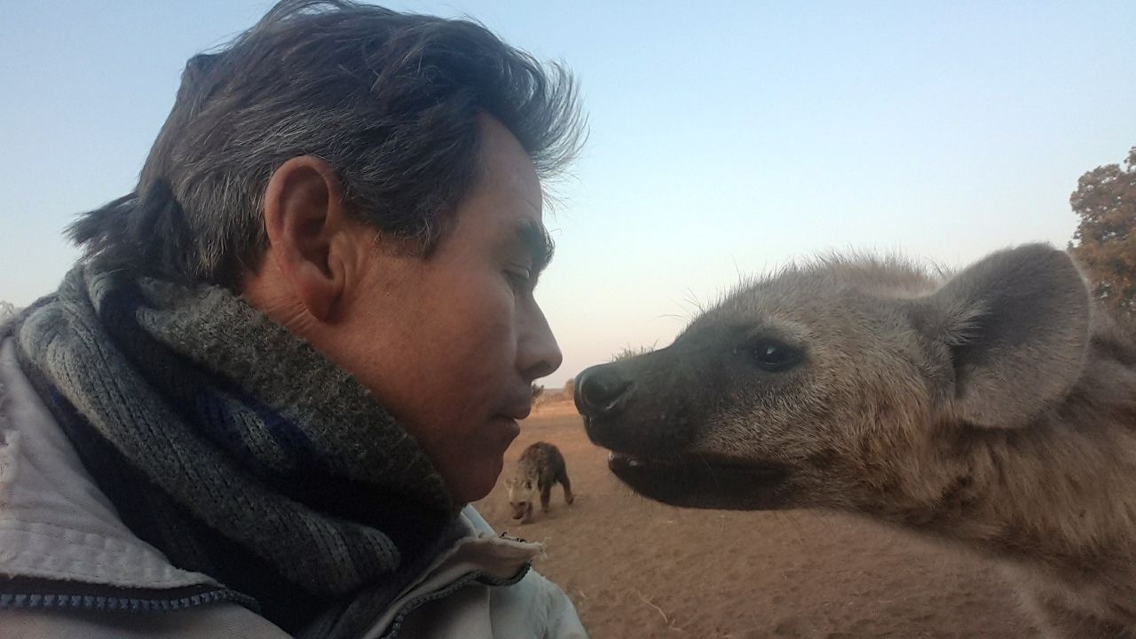 Wolhuter says he does not take the privilege of being so intimate with these animals for granted, and feels it's his mission to help people create a closer connection with animals and nature. 