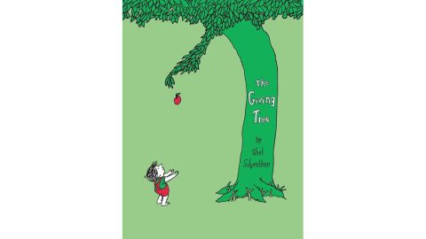 "The Giving Tree" by Shel Silverstein: Silverstein leads children through the evolving stages of relationships through the bond of a boy and an apple tree, showing how friends can make each other feel with the things they say and do. 