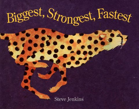 "Biggest, Strongest, Fastest" by Steve Jenkins: Rich with causal information, this picture book not only describes an animal's features, but how they interact to power the animal through their daily activities. <br /><br /><strong>Correction:</strong><br />A previous version of this gallery featured the incorrect title of this book description. <br />