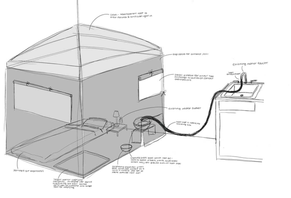 A design for the "Quarantent."