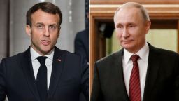 macron putin split