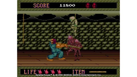 Play Splatterhouse on the Konami TurboGrafx-16 Mini