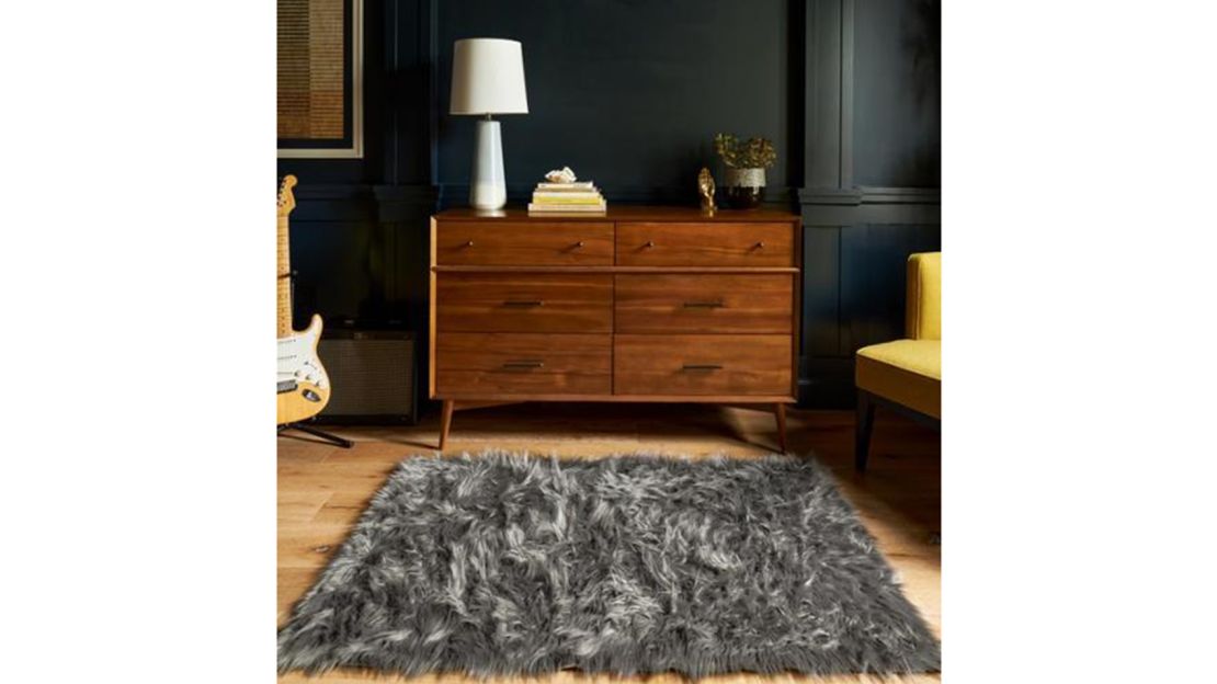 Ruggable Stormy Grey Shag Rug 