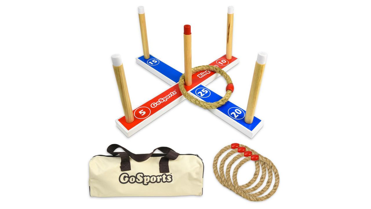 GoSports Premium Wooden Ring Toss