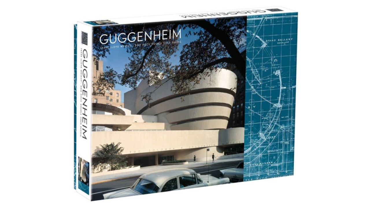 Frank Lloyd Wright Guggenheim 2-Sided 500-Piece Puzzle 