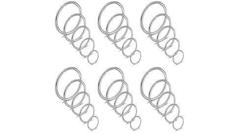 Ruifan Non-Pierced Stainless Steel Clip-On