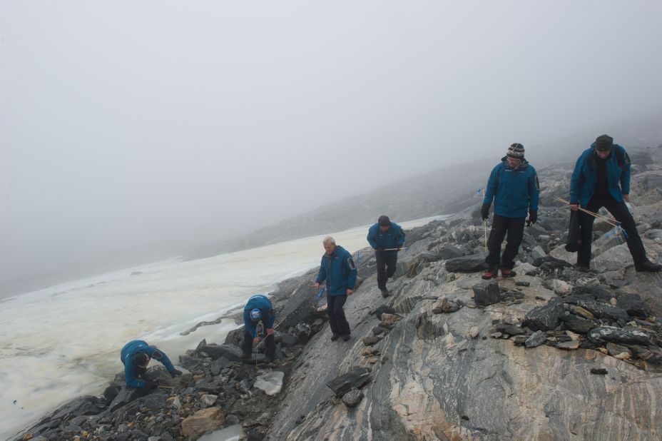 Researchers have endured bad weather and challenging conditions and terrain since they began studying the pass in 2011.
