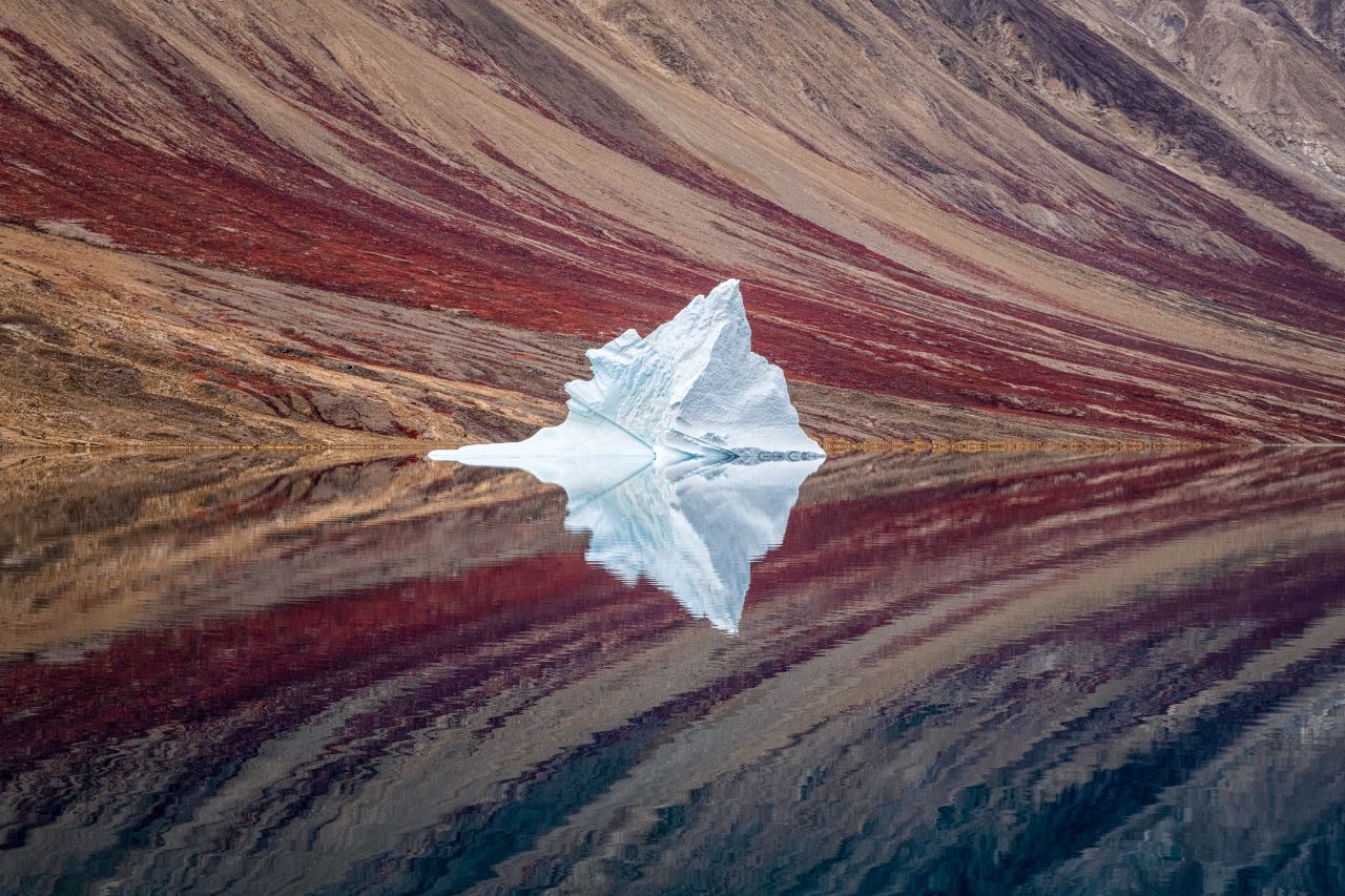 Craig McGowan's image of an iceberg in Northeast Greenland National Park won the awards' landscape category.