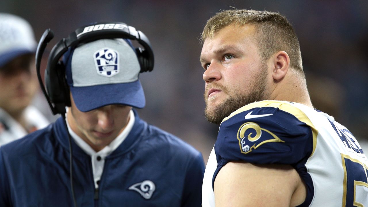 Brian Allen: Rams center is the first known active NFL player to test  positive for Covid-19