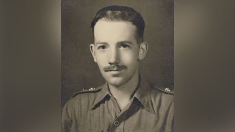 Captain Tom Moore served in Burma and India during World War II.
